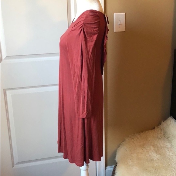 Open Back Ruffle Dress, NWT! - Picture 4 of 6